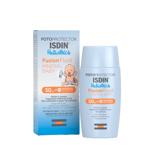 ISDIN Fusion Fluid Mineral Baby Pediatrics SPF 50 50ml